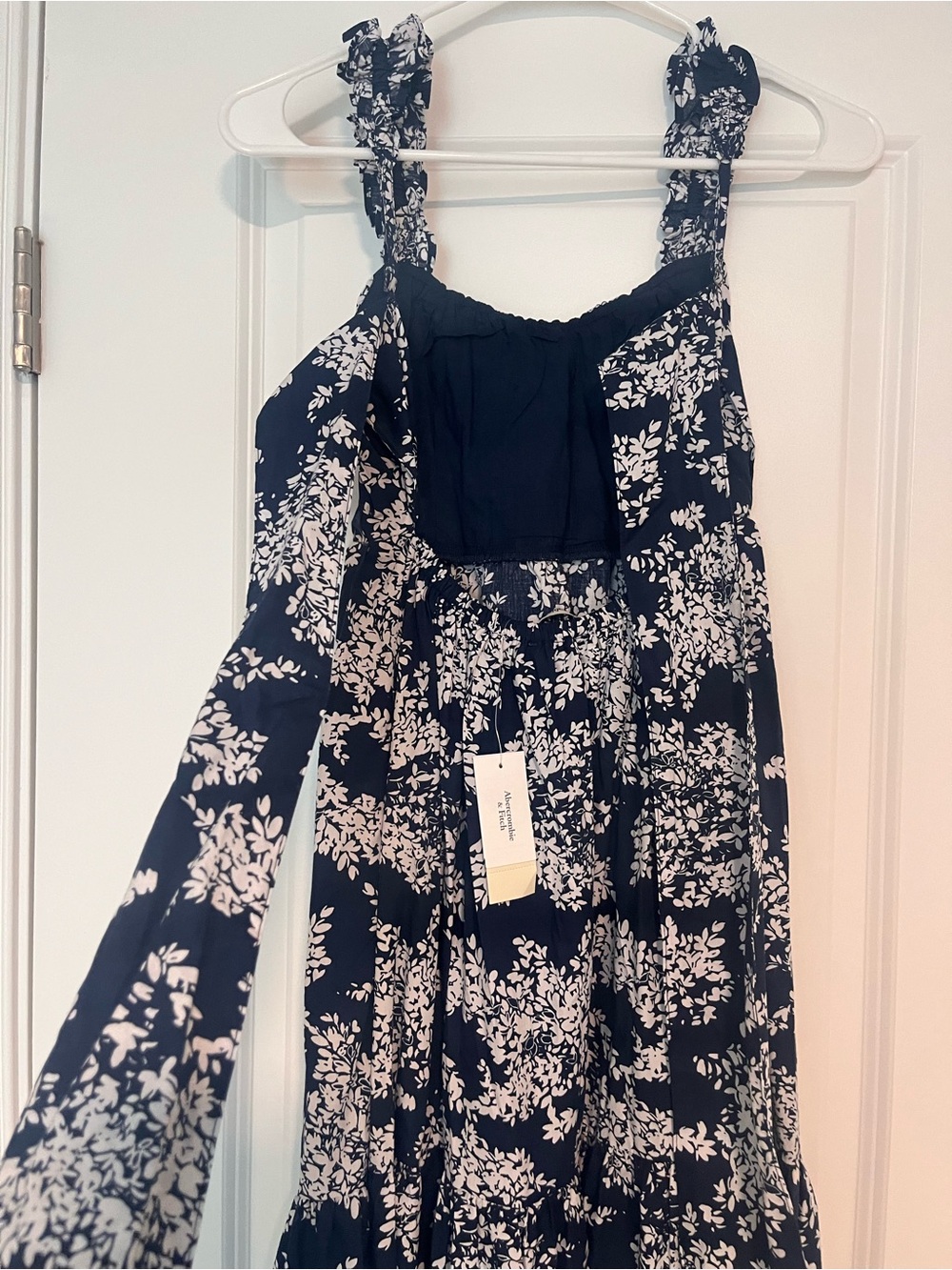 Abercrombie blue floral dress - Picture 4 of 4